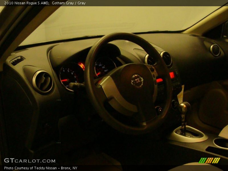 Gotham Gray / Gray 2010 Nissan Rogue S AWD