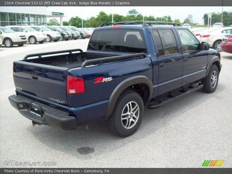  2004 S10 LS ZR5 Crew Cab 4x4 Indigo Blue Metallic