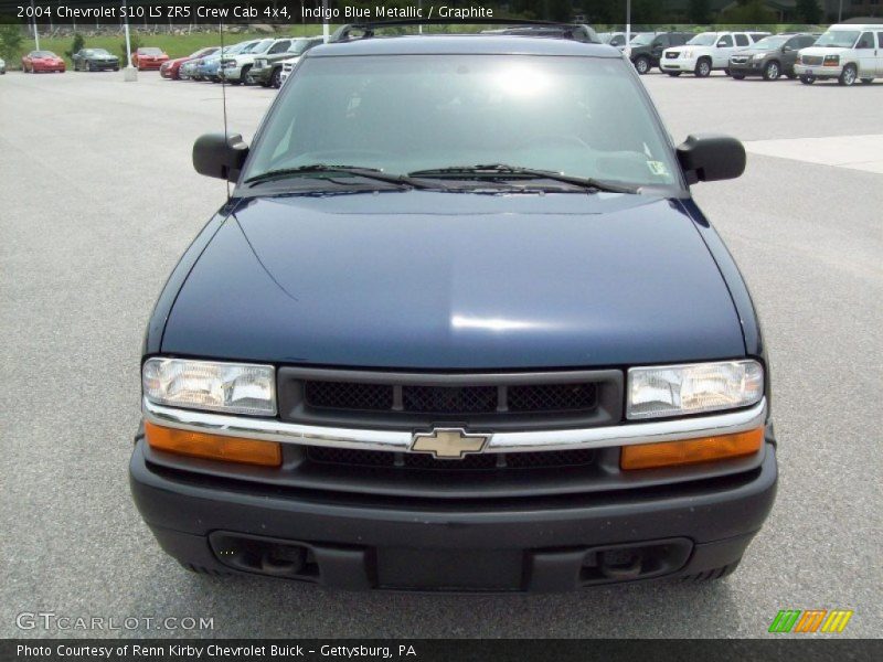  2004 S10 LS ZR5 Crew Cab 4x4 Indigo Blue Metallic