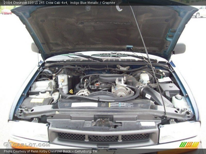  2004 S10 LS ZR5 Crew Cab 4x4 Engine - 4.3 Liter OHV 12-Valve Vortec V6
