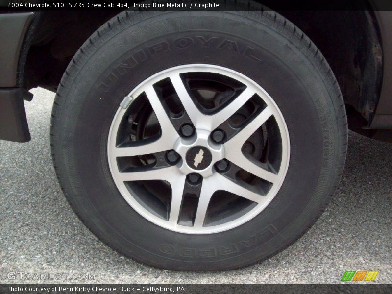  2004 S10 LS ZR5 Crew Cab 4x4 Wheel