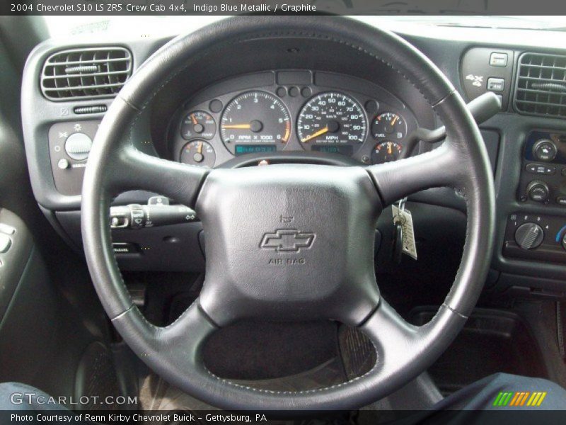  2004 S10 LS ZR5 Crew Cab 4x4 Steering Wheel