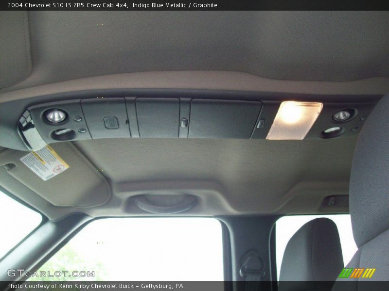 Controls of 2004 S10 LS ZR5 Crew Cab 4x4