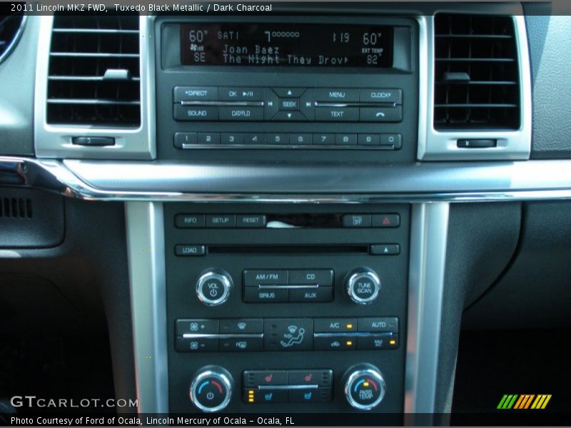 Tuxedo Black Metallic / Dark Charcoal 2011 Lincoln MKZ FWD