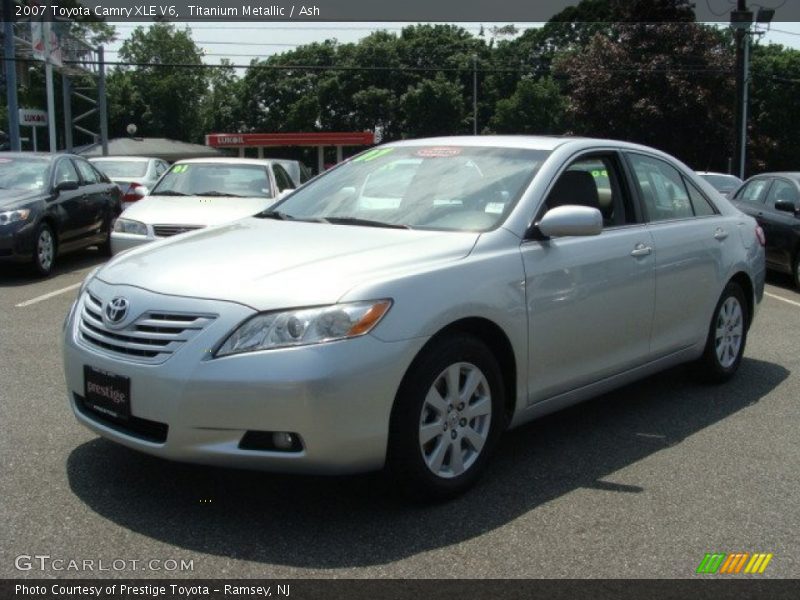 Titanium Metallic / Ash 2007 Toyota Camry XLE V6