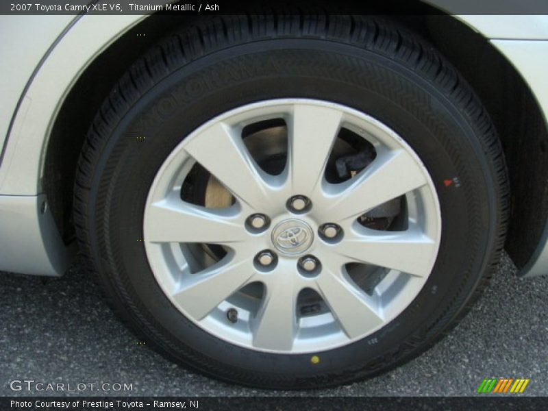 Titanium Metallic / Ash 2007 Toyota Camry XLE V6