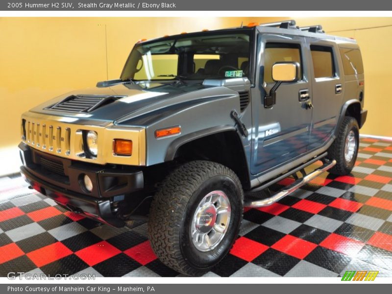 Stealth Gray Metallic / Ebony Black 2005 Hummer H2 SUV