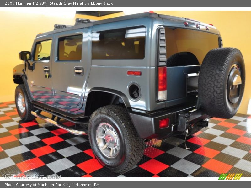 Stealth Gray Metallic / Ebony Black 2005 Hummer H2 SUV