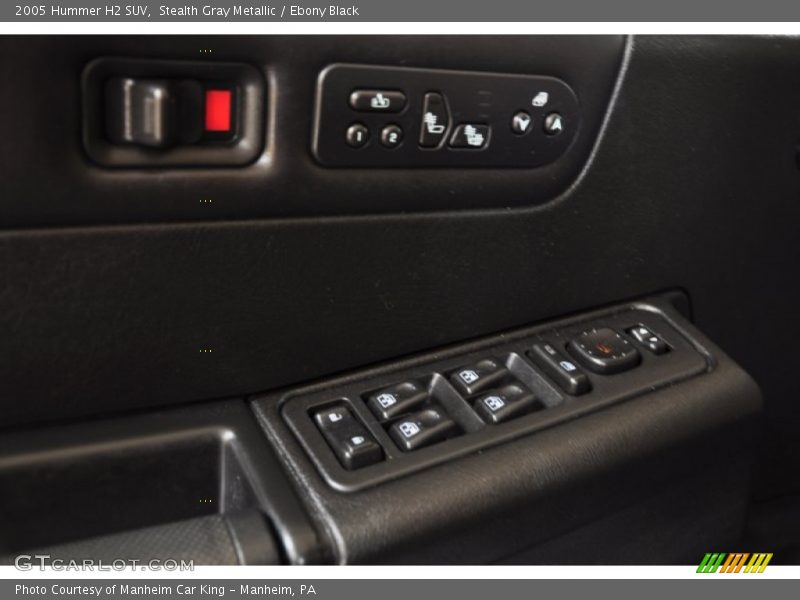 Stealth Gray Metallic / Ebony Black 2005 Hummer H2 SUV
