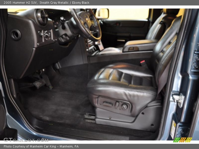 Stealth Gray Metallic / Ebony Black 2005 Hummer H2 SUV