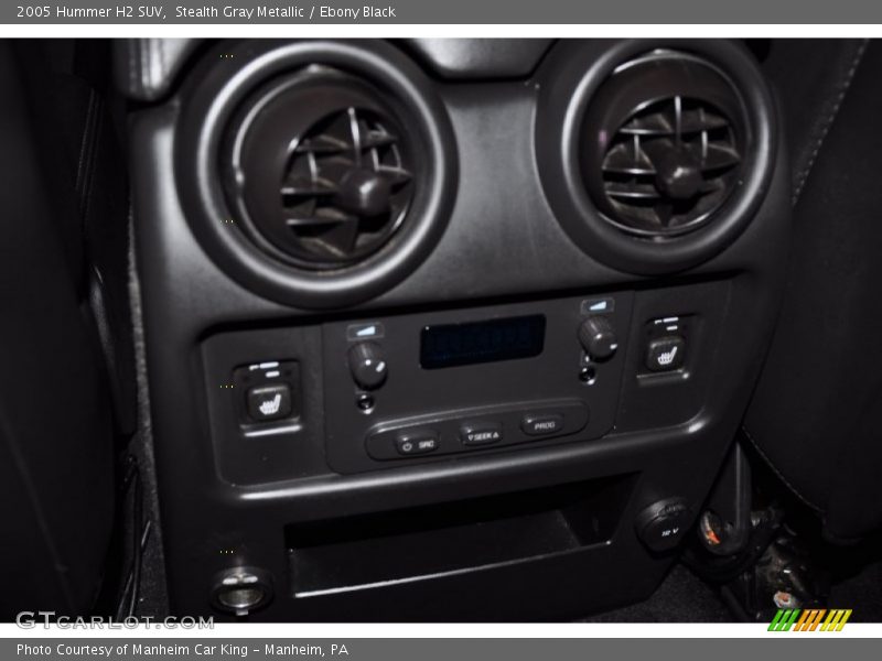 Stealth Gray Metallic / Ebony Black 2005 Hummer H2 SUV