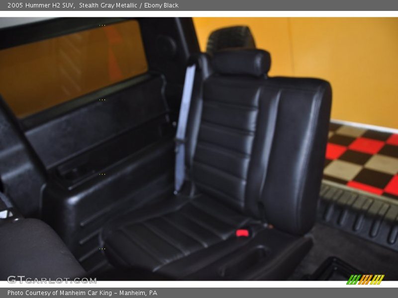 Stealth Gray Metallic / Ebony Black 2005 Hummer H2 SUV
