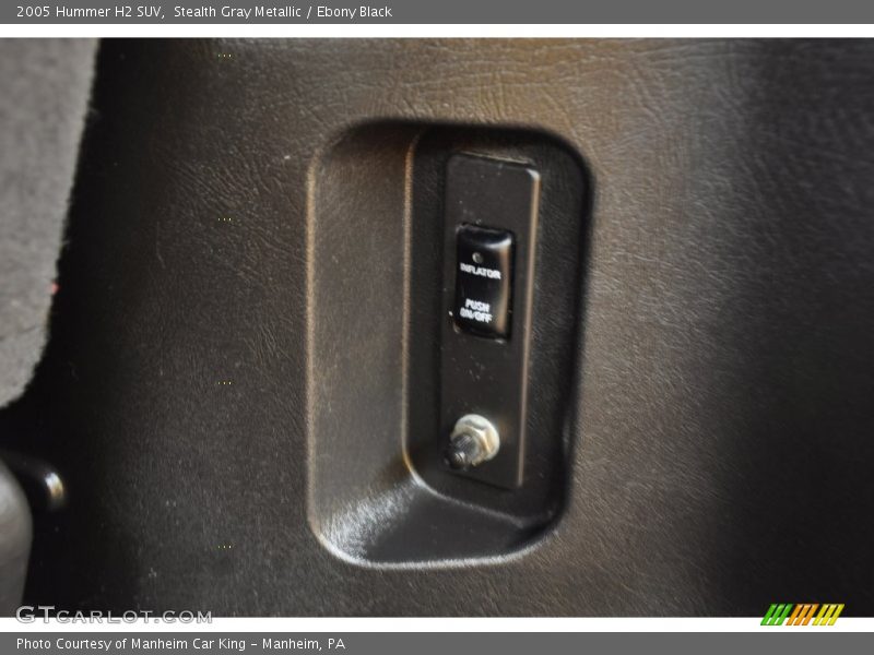 Stealth Gray Metallic / Ebony Black 2005 Hummer H2 SUV