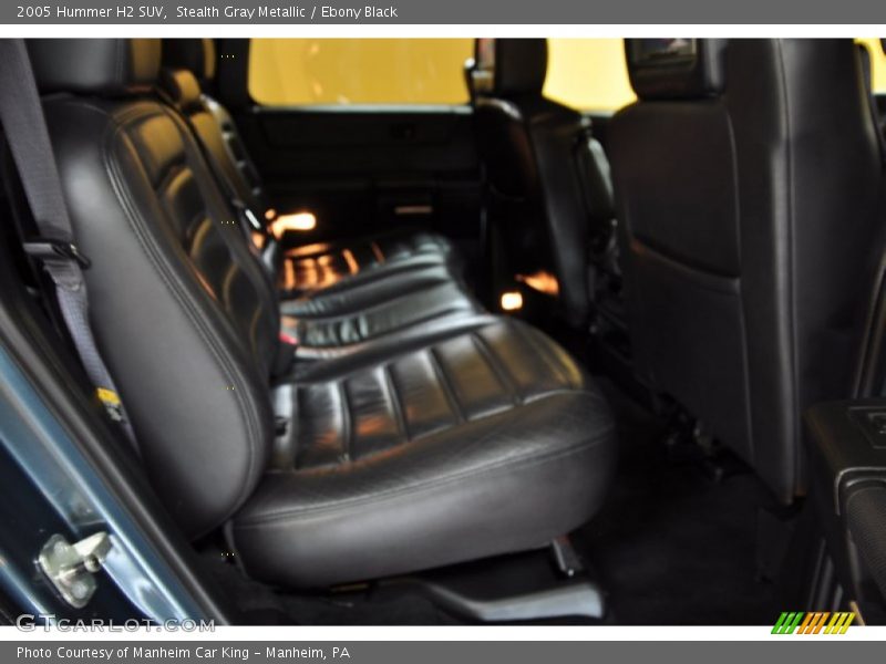 Stealth Gray Metallic / Ebony Black 2005 Hummer H2 SUV