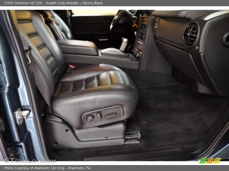 Stealth Gray Metallic / Ebony Black 2005 Hummer H2 SUV