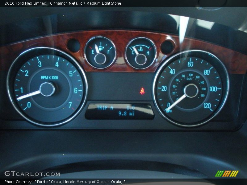 Cinnamon Metallic / Medium Light Stone 2010 Ford Flex Limited