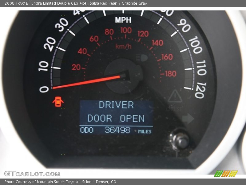 Salsa Red Pearl / Graphite Gray 2008 Toyota Tundra Limited Double Cab 4x4