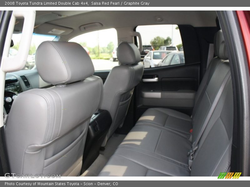Salsa Red Pearl / Graphite Gray 2008 Toyota Tundra Limited Double Cab 4x4