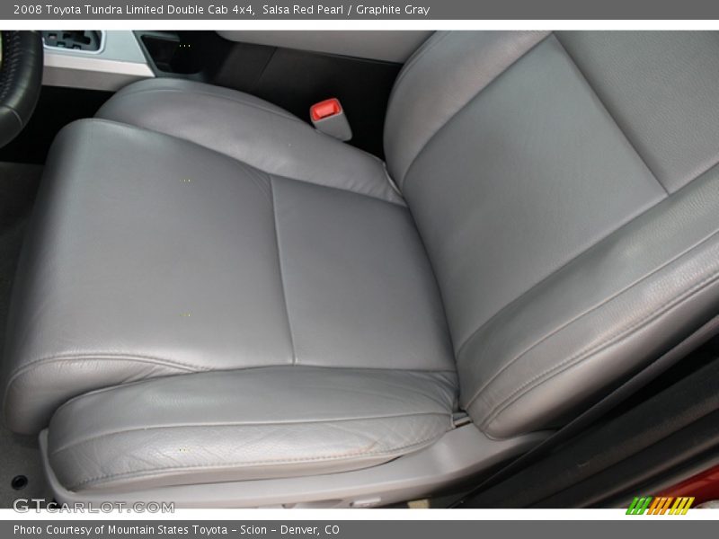 Salsa Red Pearl / Graphite Gray 2008 Toyota Tundra Limited Double Cab 4x4