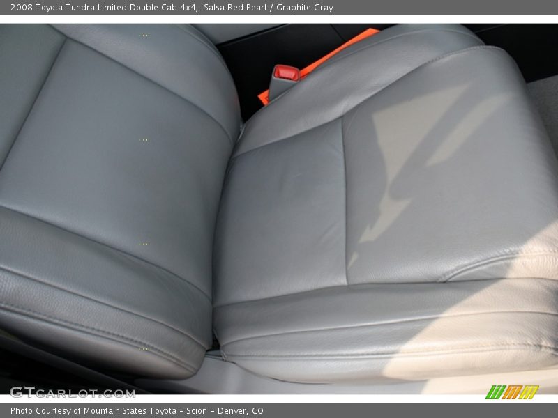 Salsa Red Pearl / Graphite Gray 2008 Toyota Tundra Limited Double Cab 4x4