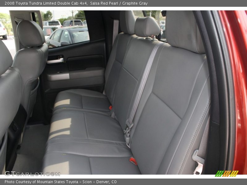 Salsa Red Pearl / Graphite Gray 2008 Toyota Tundra Limited Double Cab 4x4