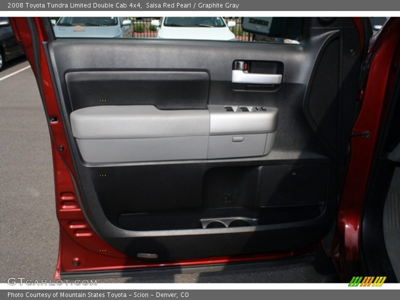 Salsa Red Pearl / Graphite Gray 2008 Toyota Tundra Limited Double Cab 4x4