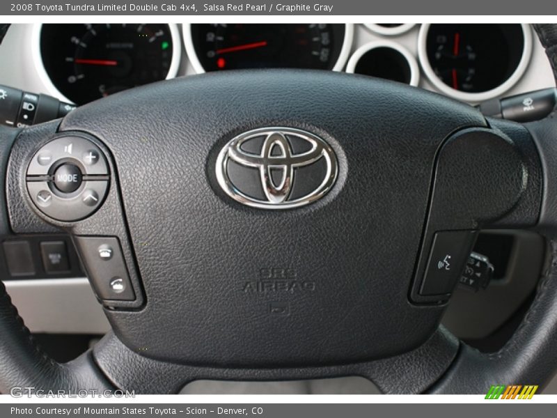 Salsa Red Pearl / Graphite Gray 2008 Toyota Tundra Limited Double Cab 4x4