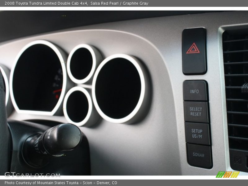 Salsa Red Pearl / Graphite Gray 2008 Toyota Tundra Limited Double Cab 4x4