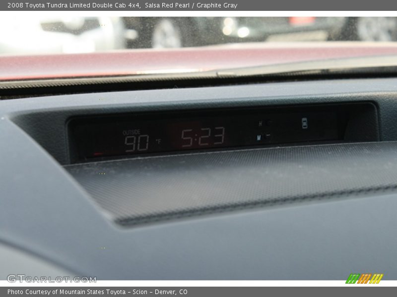 Salsa Red Pearl / Graphite Gray 2008 Toyota Tundra Limited Double Cab 4x4
