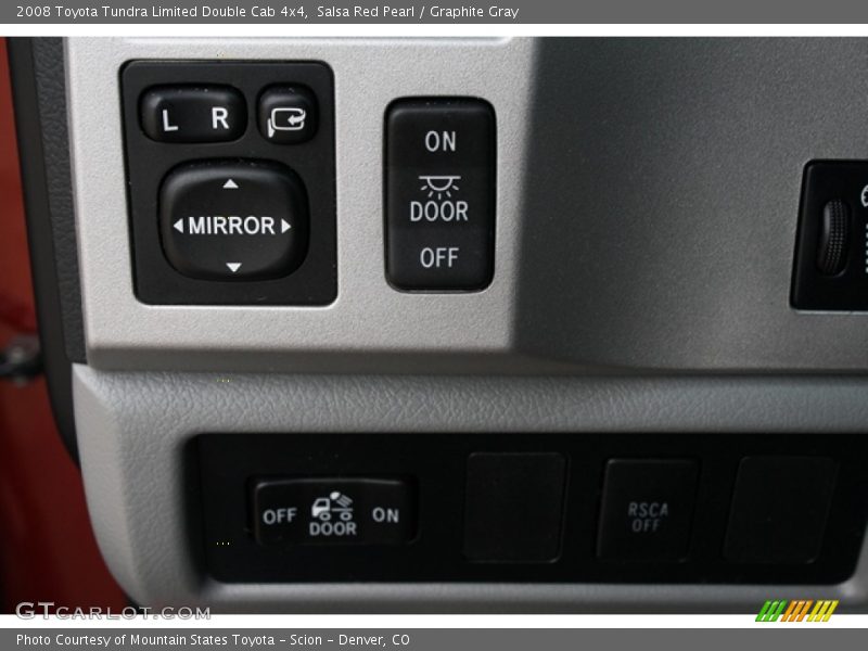 Salsa Red Pearl / Graphite Gray 2008 Toyota Tundra Limited Double Cab 4x4
