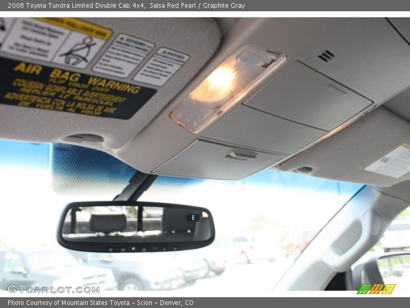Salsa Red Pearl / Graphite Gray 2008 Toyota Tundra Limited Double Cab 4x4