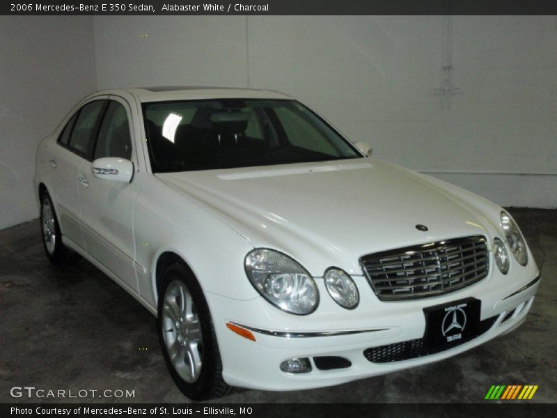 Alabaster White / Charcoal 2006 Mercedes-Benz E 350 Sedan