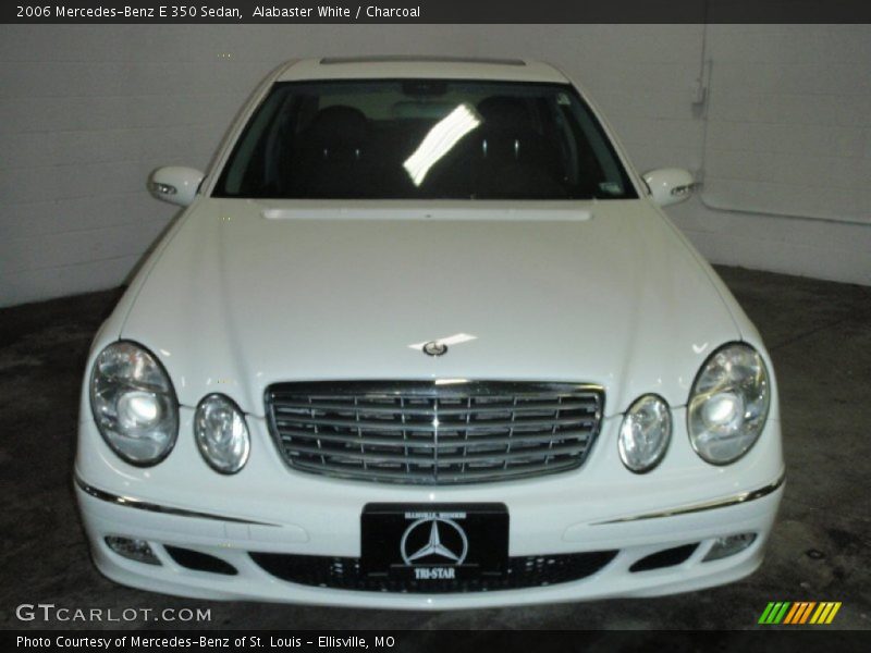 Alabaster White / Charcoal 2006 Mercedes-Benz E 350 Sedan