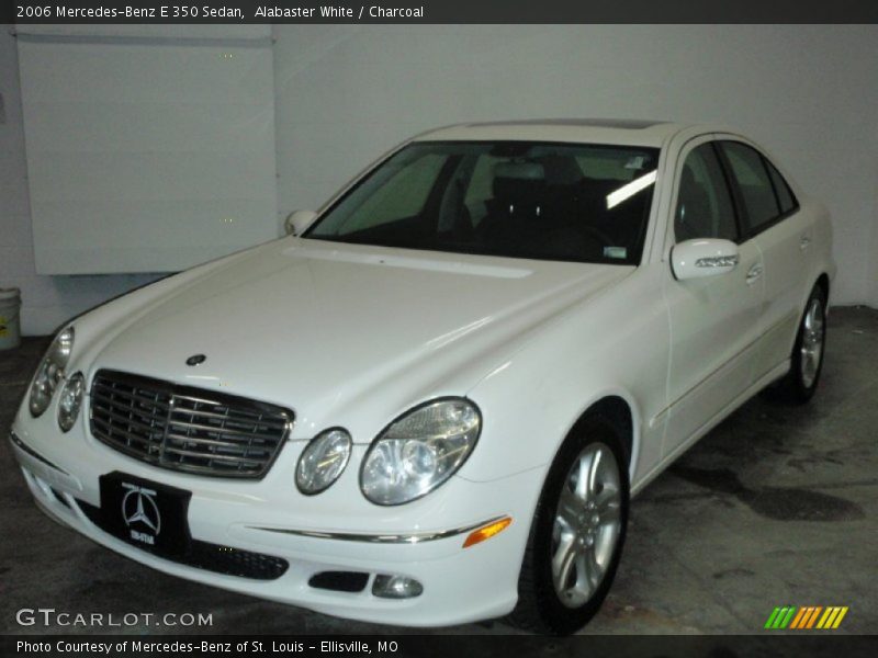 Alabaster White / Charcoal 2006 Mercedes-Benz E 350 Sedan