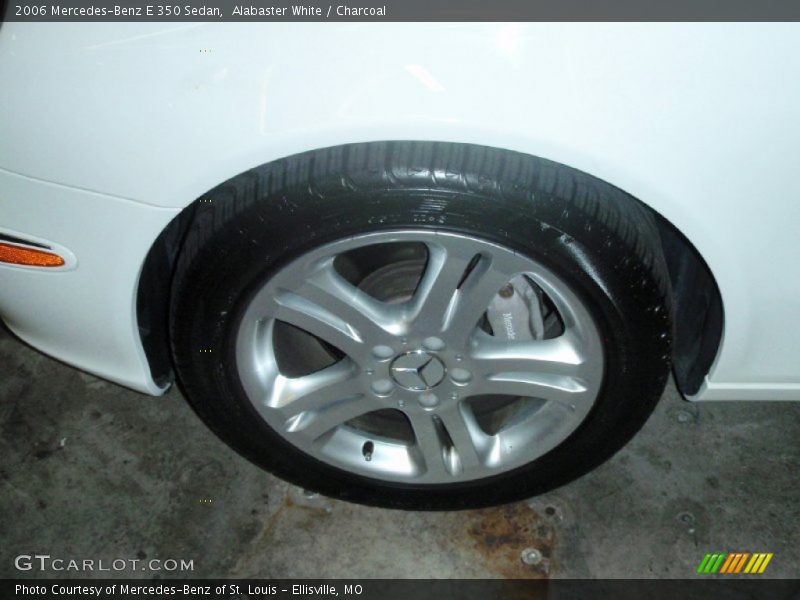 Alabaster White / Charcoal 2006 Mercedes-Benz E 350 Sedan