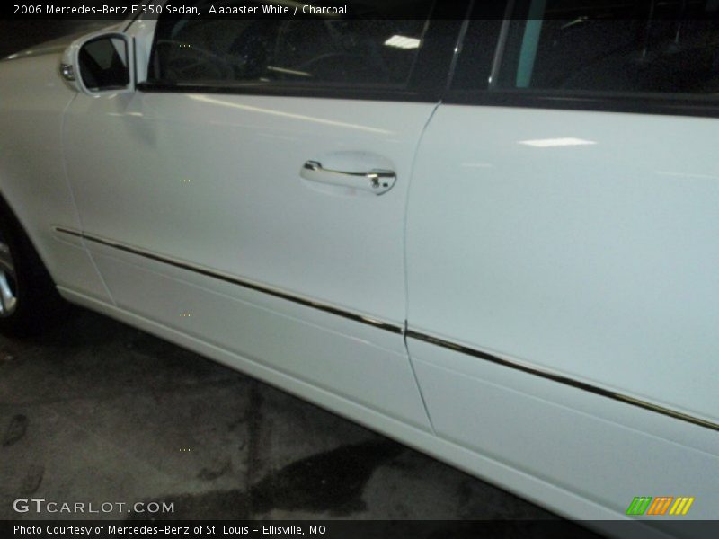 Alabaster White / Charcoal 2006 Mercedes-Benz E 350 Sedan