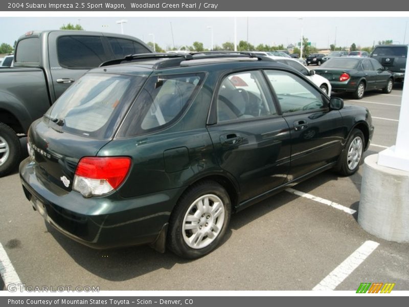 Woodland Green Pearl / Gray 2004 Subaru Impreza 2.5 Sport Wagon