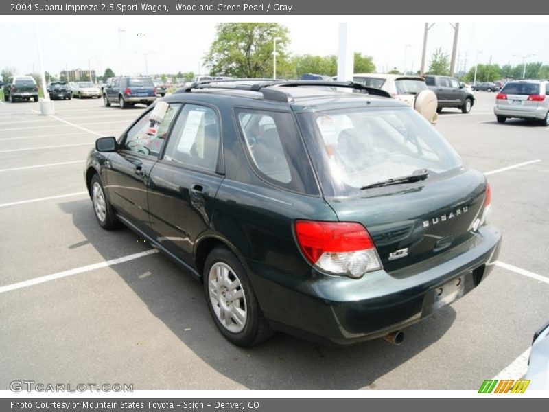 Woodland Green Pearl / Gray 2004 Subaru Impreza 2.5 Sport Wagon