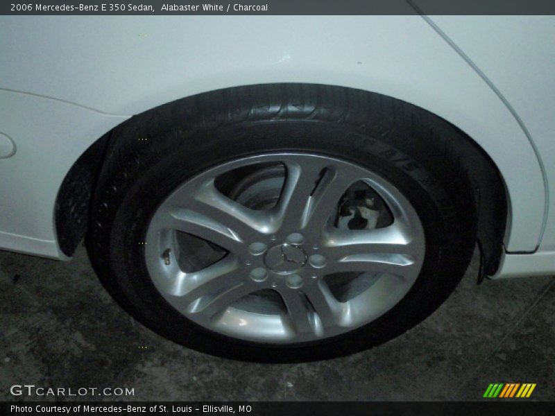 Alabaster White / Charcoal 2006 Mercedes-Benz E 350 Sedan