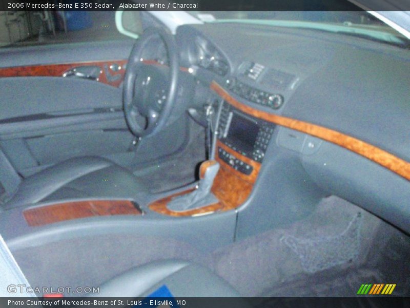 Alabaster White / Charcoal 2006 Mercedes-Benz E 350 Sedan