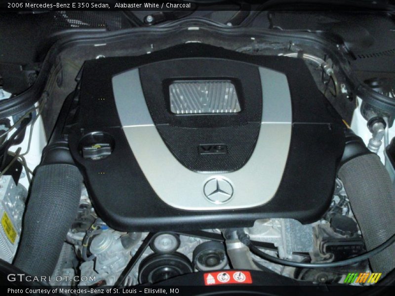 Alabaster White / Charcoal 2006 Mercedes-Benz E 350 Sedan