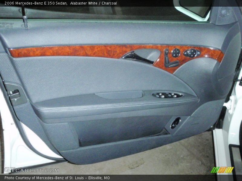 Alabaster White / Charcoal 2006 Mercedes-Benz E 350 Sedan