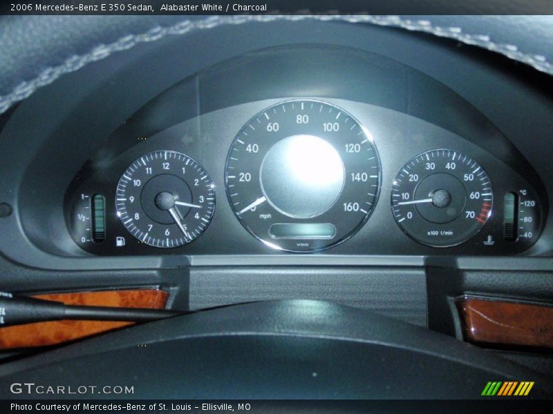 Alabaster White / Charcoal 2006 Mercedes-Benz E 350 Sedan