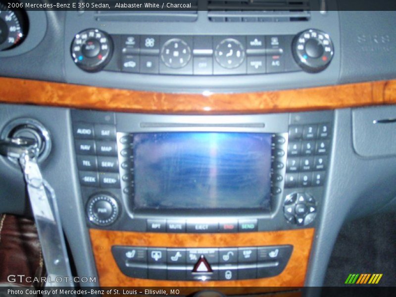 Alabaster White / Charcoal 2006 Mercedes-Benz E 350 Sedan