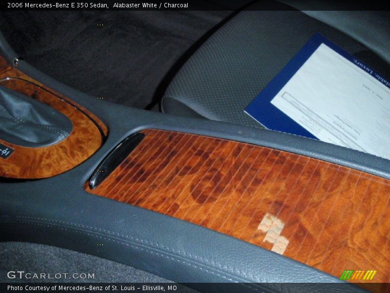 Alabaster White / Charcoal 2006 Mercedes-Benz E 350 Sedan