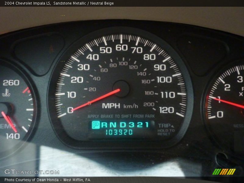 Sandstone Metallic / Neutral Beige 2004 Chevrolet Impala LS