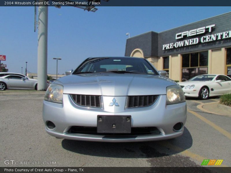 Sterling Silver Metallic / Black 2004 Mitsubishi Galant DE