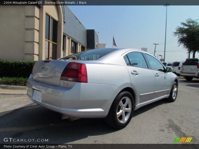 Sterling Silver Metallic / Black 2004 Mitsubishi Galant DE