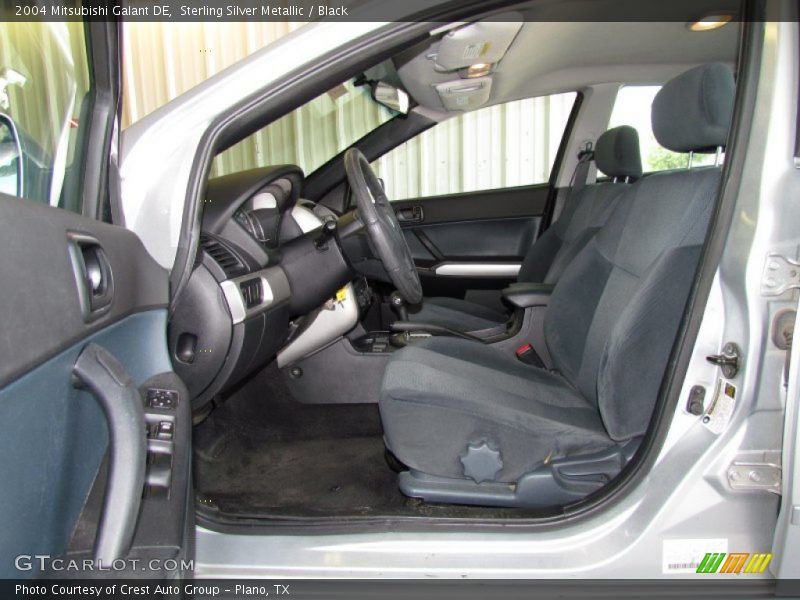 Sterling Silver Metallic / Black 2004 Mitsubishi Galant DE