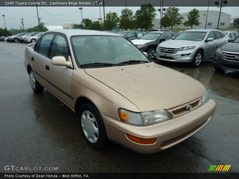 Cashmere Beige Metallic / Tan 1996 Toyota Corolla DX
